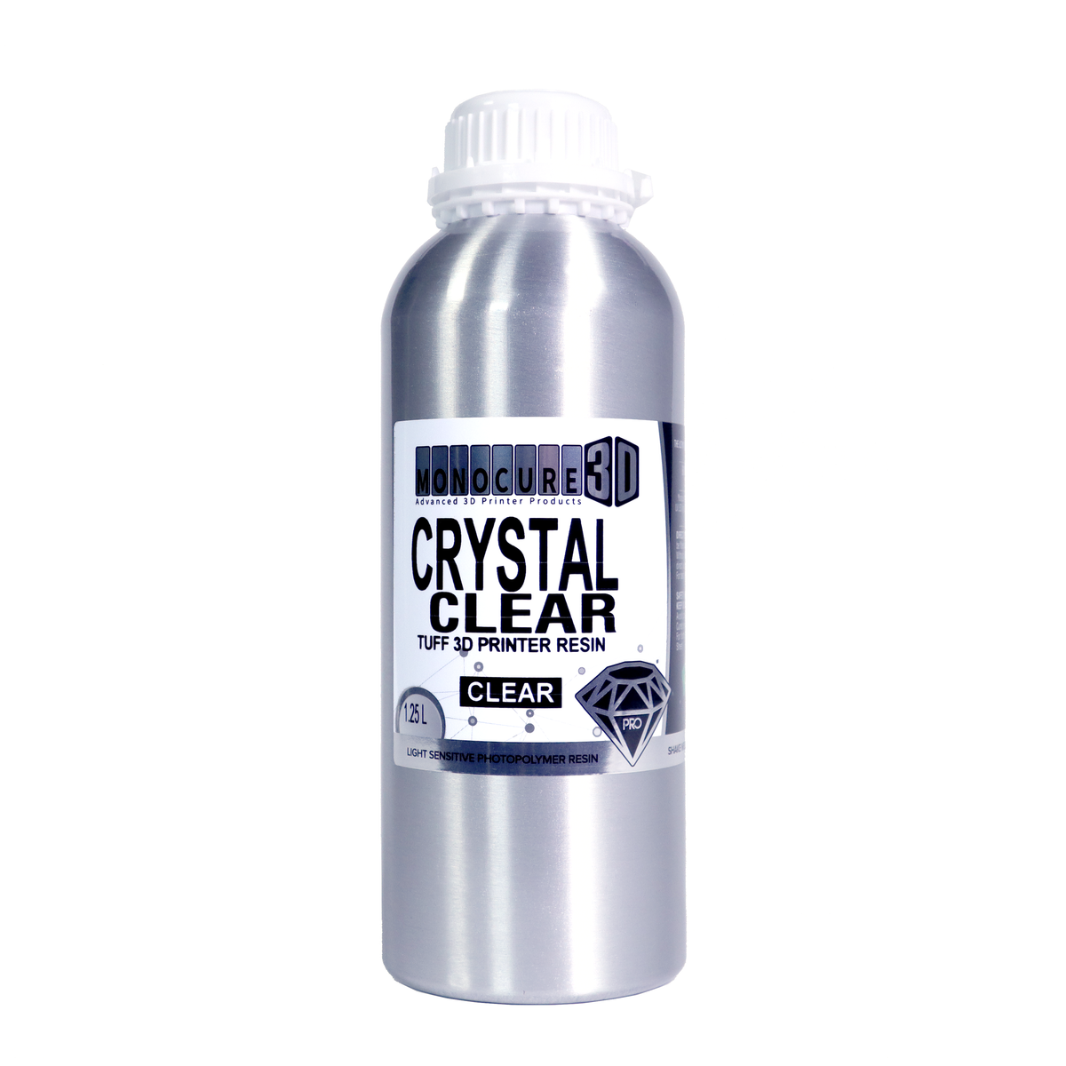 3D PRO - Crystal Clear Resin - 1.25L