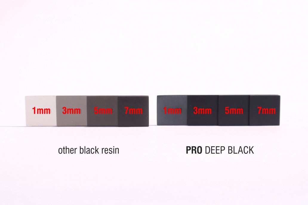 3D PRO - DEEP BLACK RESIN - 1.25L