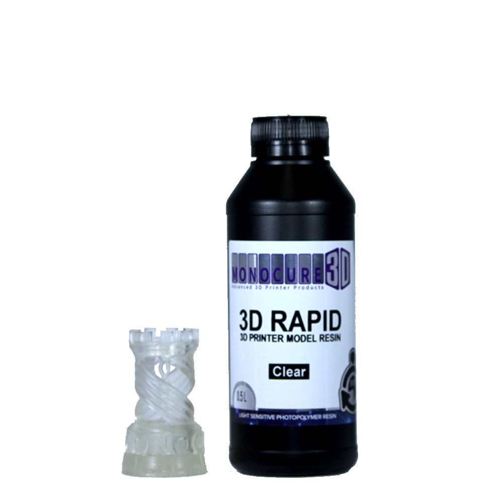 Monocure3D 3DR3587BK-500 Rapid Resin, 500 mL, 17 oz, Black